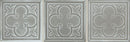 Daltile Vintage Metals 4" x 4"-Metal Tile-Daltile-Whitewash Titanium Clover-4" x 4"-State Tile