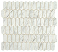 Daltile Statuette 10.75" x 11.63"-Glass Mosaic-Daltile-Venetian White-10.75" x 11.63"-State Tile