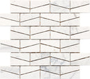 Daltile Stone a la Mod 12" x 13.38"-Natural Stone Mosaic-Daltile-Contempo White-12" x 13.38"-State Tile