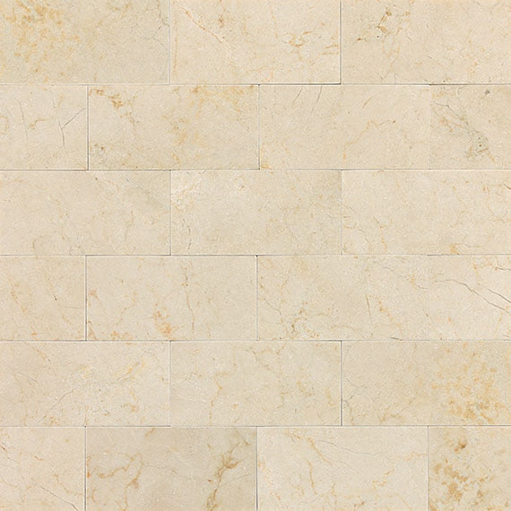 Daltile Marble 3" x 6"-Marble Tile-Daltile-Crema Marfil Classico Honed-3" x 6"-State Tile