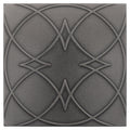 Marazzi GeoMetal Ornament 6" x 6"-Metal Tile-Marazzi-Gunmetal-6" x 6"-State Tile
