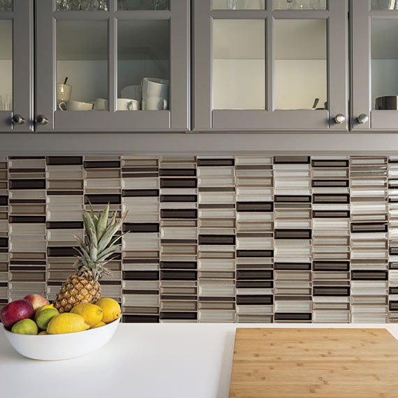 Daltile Cascading Waters 12" x 12"-Glass Mosaic-Daltile-State Tile