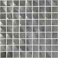 Daltile Structure 1 x 1 11.8" x 11.8"-Metal Mosaic-Daltile-Gunmetal-11.8" x 11.8"-State Tile