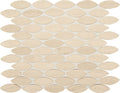 Marazzi Haven Point Leaf Mosaic 10.25" x 13.25"-Natural Stone Mosaic-Marazzi-Honest Greige-10.25" x 13.25"-State Tile