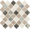 Daltile Decorative Accents 11" x 13"-Natural Stone Mosaic-Daltile-Blanc Et Beige-11" x 13"-State Tile