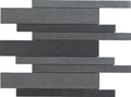 Daltile Unity Modern Liner 12" x 12"-Porcelain Mosaic-Daltile-Nero-12" x 12"-State Tile