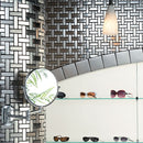 Daltile Metallica 12" x 12"-Metal Mosaic-Daltile-State Tile