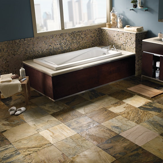 American Olean Slate 16" x 16"-Natural Stone Tile-American Olean-State Tile