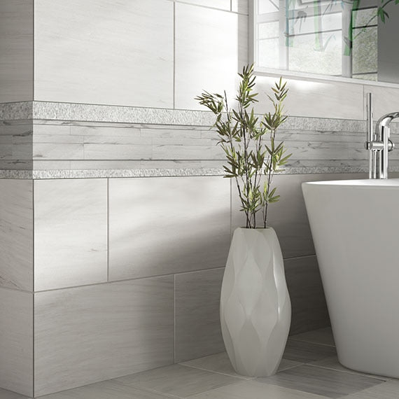 American Olean Ascend Stone 9" x 12"-Natural Stone Mosaic-American Olean-State Tile