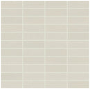 Marazzi Modern Oasis 1 x 3 12" x 12"-Porcelain Mosaic-Marazzi-Soft Cloud-12" x 12"-State Tile