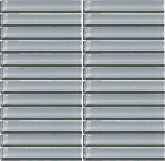 Daltile Color Wave Classic Color 1 x 1 12" x 12"-Glass Mosaic-Daltile-Smoked Pearl-12" x 12"-State Tile