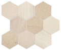 Marazzi Haven Point Hexagon Mosaic 11.75" x 11.75"-Natural Stone Mosaic-Marazzi-Honest Greige-11.75" x 11.75"-State Tile