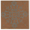 Marazzi Moroccan Concrete Deco 8" x 8"-Porcelain Tile-Marazzi-Aziza Terra Cotta-8" x 8"-State Tile