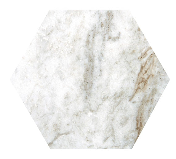 American Olean Mythique Marble Hexagon 7.88" x 9.13"-Porcelain Tile-American Olean-Majestic-7.88" x 9.13"-State Tile