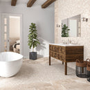 American Olean Rochester Hexagon 10.25" x 11.38"-Porcelain Mosaic-American Olean-State Tile