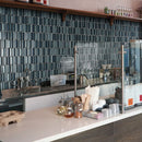 Daltile Cascading Waters 12" x 12"-Glass Mosaic-Daltile-State Tile