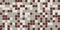 Daltile Keystones Blend 1 x 1 12" x 24"-Porcelain Mosaic-Daltile-Maple Blend-12" x 24"-State Tile