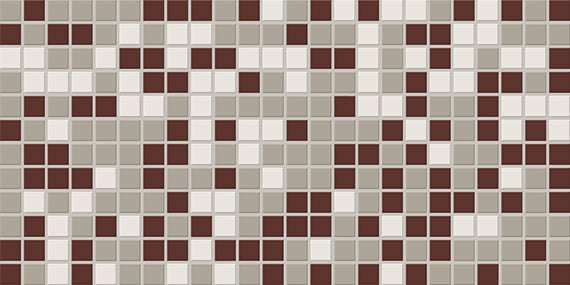 Daltile Keystones Blend 1 x 1 12" x 24"-Porcelain Mosaic-Daltile-Maple Blend-12" x 24"-State Tile
