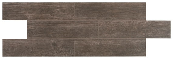 Daltile Willow Bend 6" x 36"-Porcelain Tile-Daltile-Smoky Brown-6" x 36"-State Tile