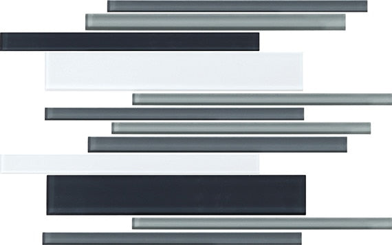 Daltile Color Wave 12" x 18"-Glass Mosaic-Daltile-Evening Mixer-12" x 18"-State Tile