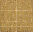 Daltile Revalia 11.75" x 15.62"-Ceramic Mosaic-Daltile-Mustard-11.75" x 15.62"-State Tile