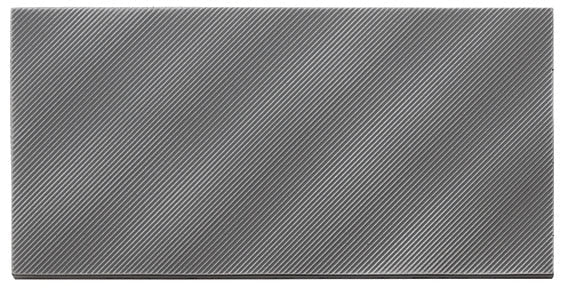 American Olean Refined Metals Linear Wave 4" x 8"-Metal Tile-American Olean-Gunmetal Glossy-4" x 8"-State Tile