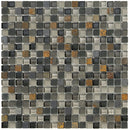 Marazzi Crystal Stone II 12" x 12"-Stone & Glass Mosaic-Marazzi-Slate-12" x 12"-State Tile