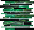 Daltile Serenade 12.5" x 13.5"-Glass Mosaic-Daltile-Emerald City-12.5" x 13.5"-State Tile