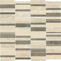 Daltile Decorative Accents 3" 12" x 12"-Natural Stone Mosaic-Daltile-Waterfall Warm-12" x 12"-State Tile