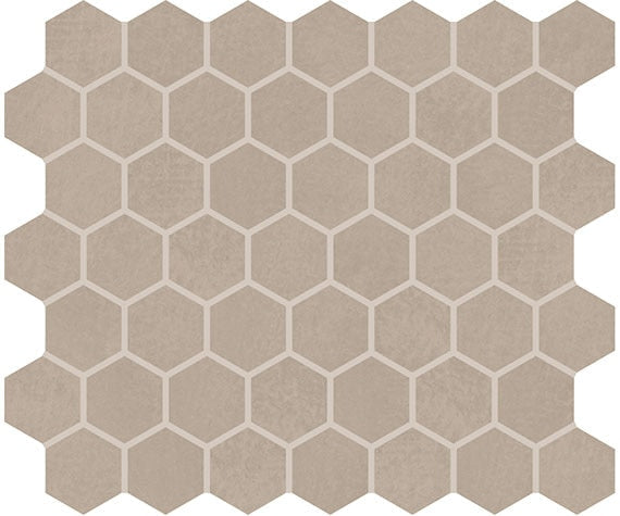 Marazzi Moroccan Concrete 10.25" x 11.38"-Porcelain Mosaic-Marazzi-Taupe-10.25" x 11.38"-State Tile