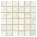 Daltile Marble 2 x 2 12" x 12"-Marble Mosaic-Daltile-First Snow Elegance Honed-12" x 12"-State Tile