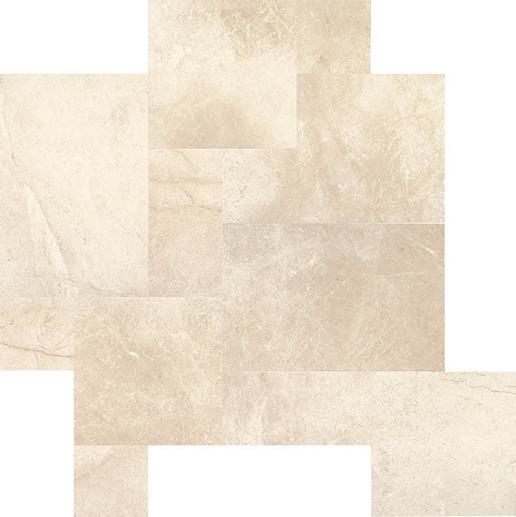Daltile Marble 16" x RL-Marble Tile-Daltile-Phaedra Cream-16" x RL-State Tile