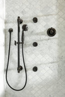 Daltile Marble Baroque 13.38" x 13.75"-Marble Mosaic-Daltile-Venetian Calacatta Polished-13.38" x 13.75"-State Tile