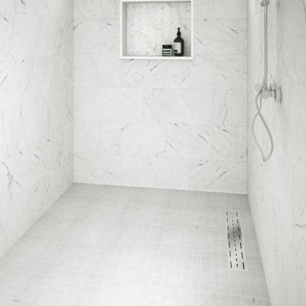 Daltile Marble Attache Lavish 2 x 2 11.75" x 11.75"-Porcelain Mosaic-Daltile-State Tile