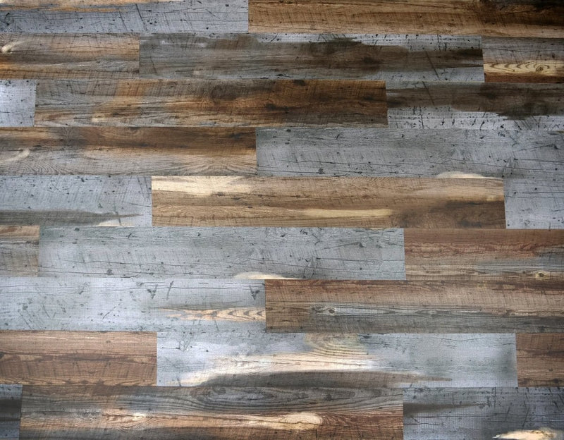 From The Forest Reclaimed Odyssey 6.5" x 46.5"-Hardwood Plank-From The Forest-Iris Grey & Brown-6.5" x 46.5-State Tile