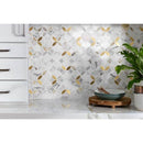 Daltile Lavaliere 12" x 12"-Natural Stone Mosaic-Daltile-Calacatta Gold Brass-12" x 12"-State Tile